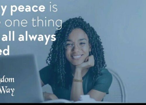 Why Peace it the one thing we All Always need – the Message