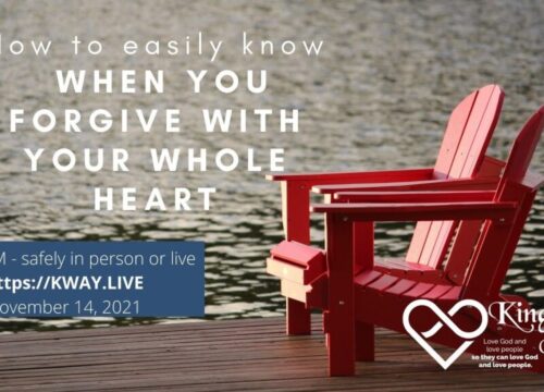 How to easily know when you forgive with your whole heart – The Message