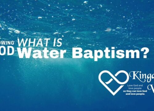 What is Water baptism and Why is it so vital for every believer – The Message